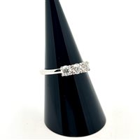 Ringe Recarlo Dame Trilogy in Weißgold Diamante 1.00 Ct XB 257/100 - XB 257/100